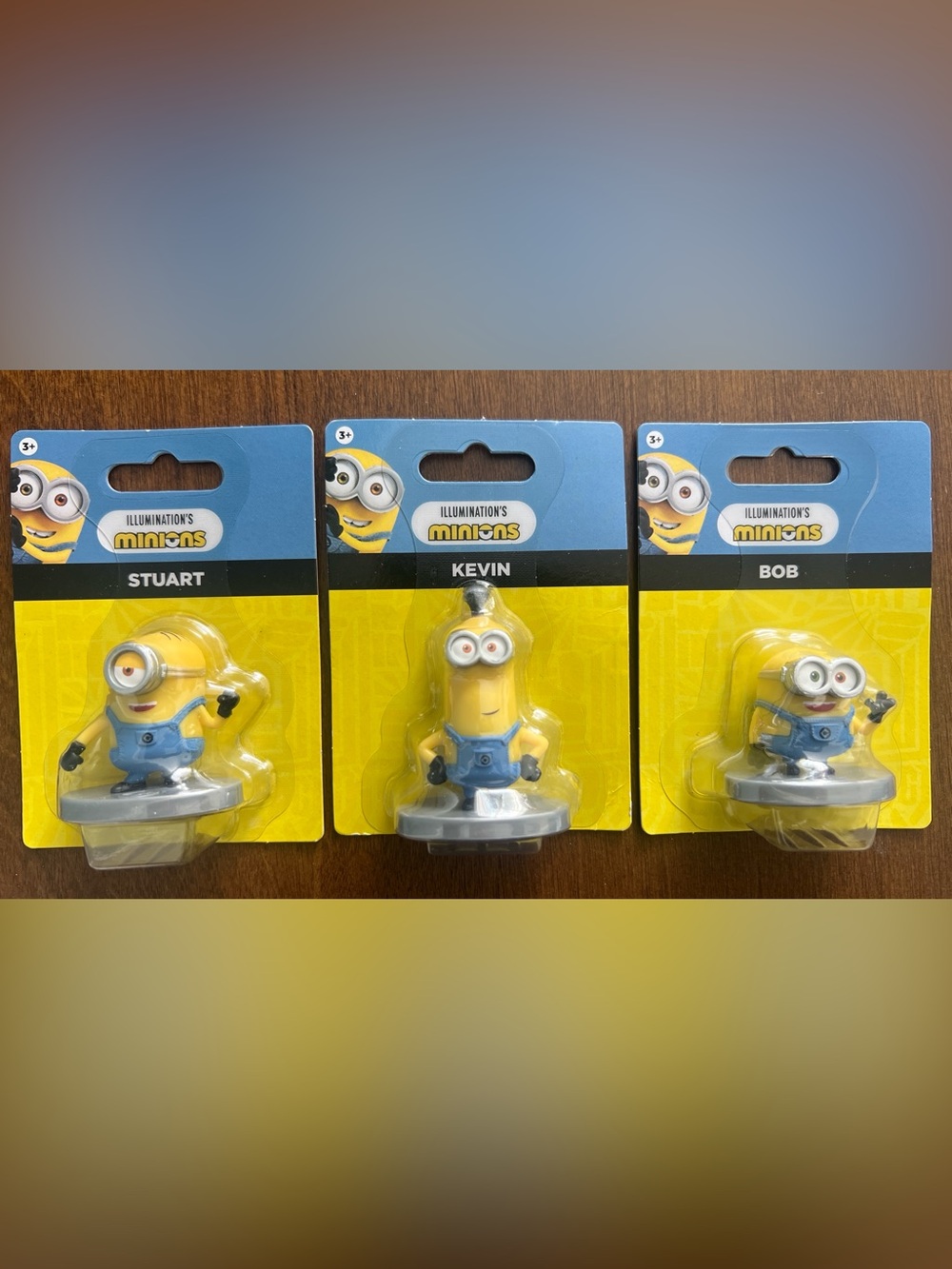 Illumination Minions Stuart, Kevin & Bob Figure
